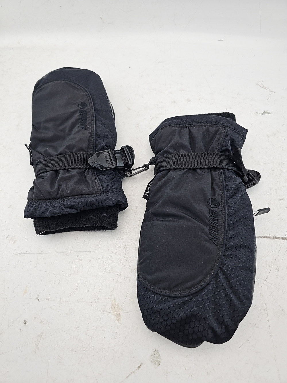 Swany Toaster Black Winter Mittens